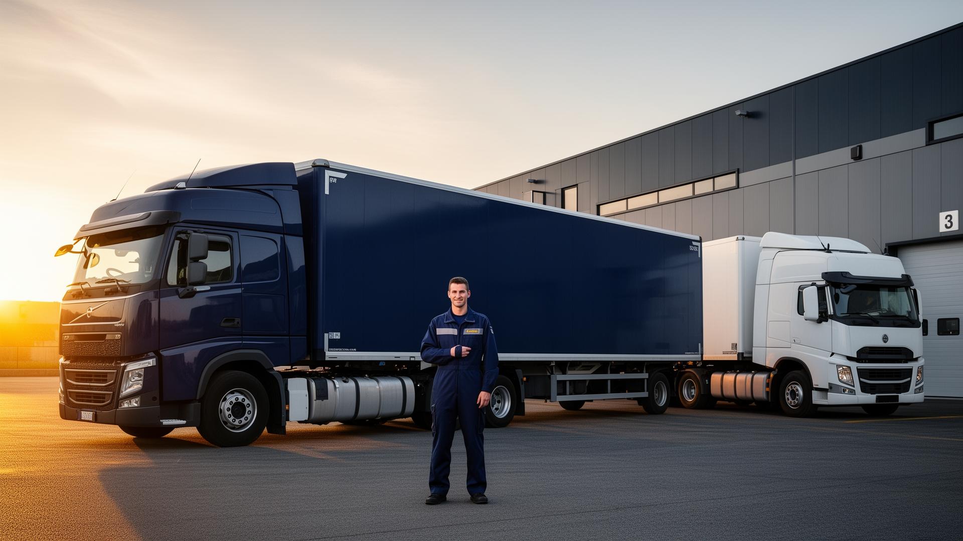 LeForte Enterprises commercial trucks and professional driver